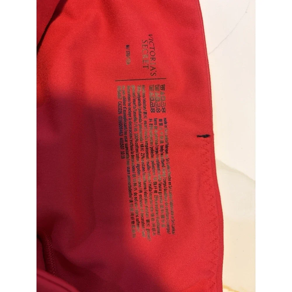 Victoria's Secret Sport Knockout Lace-Up Ankle Leggings Pink Women Size M - Picture 6 of 8